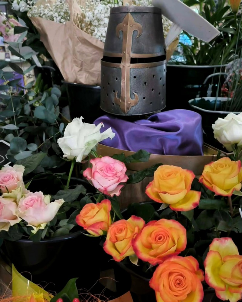 D�coration florale du Royaume Fleuri