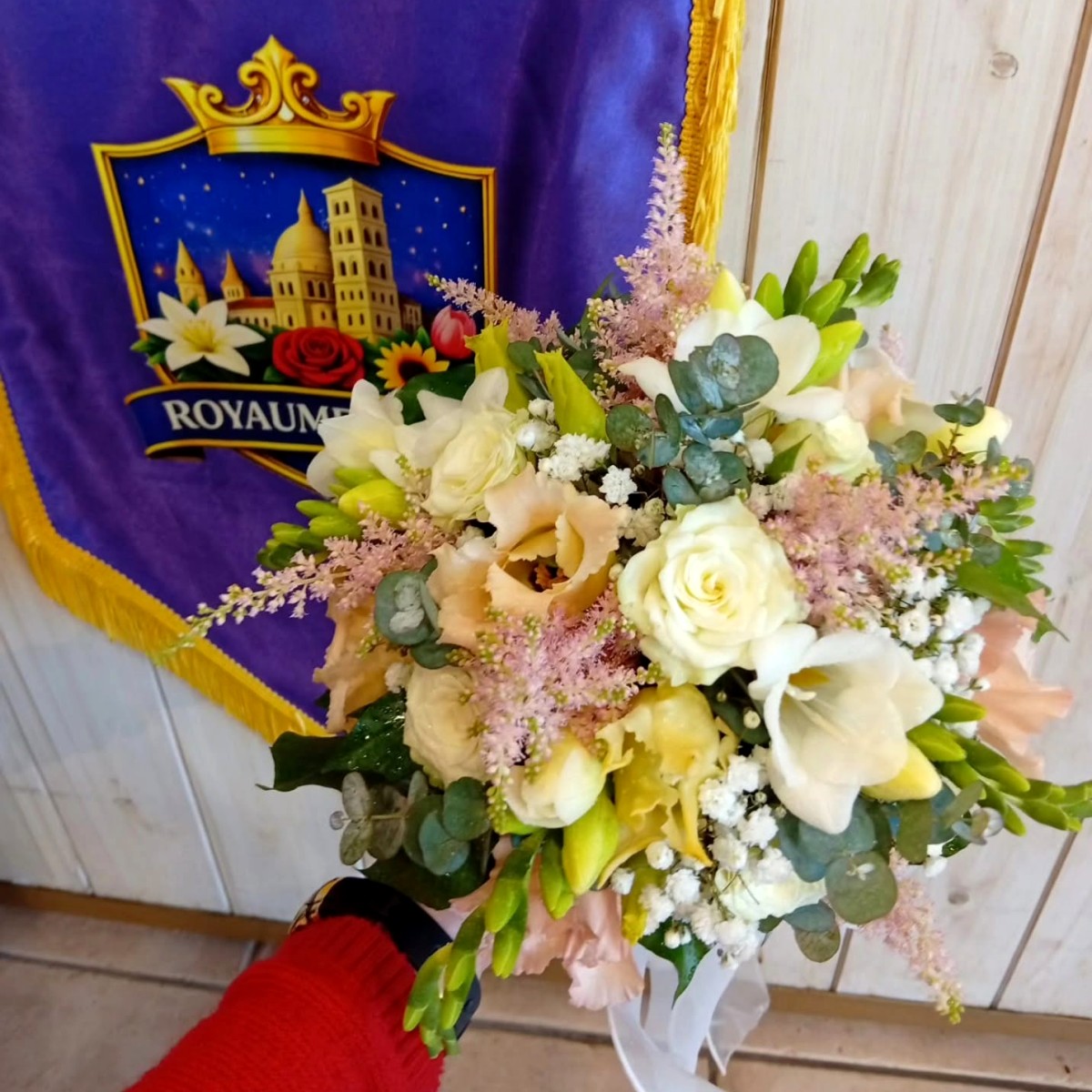 Composition d'un bouquet sur mesure par votre fleuriste à Angoulême