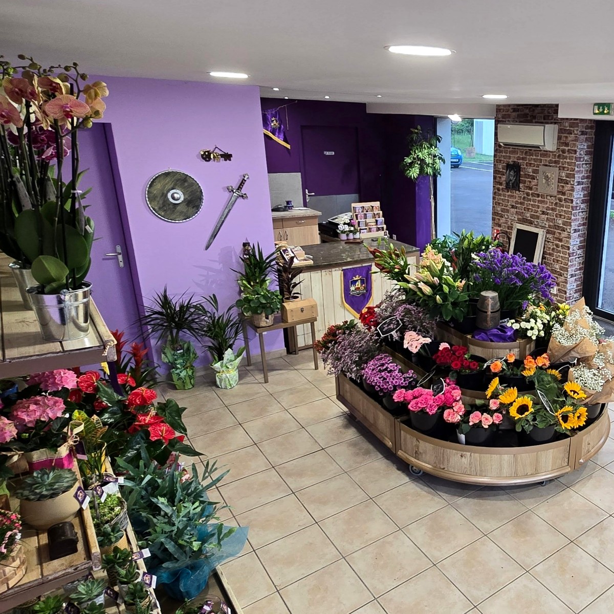 Vue d'ensemble de la boutique Royaume Fleuri